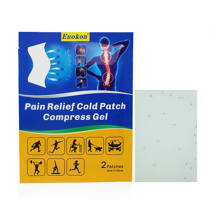 Pain relief gel cold compress patch