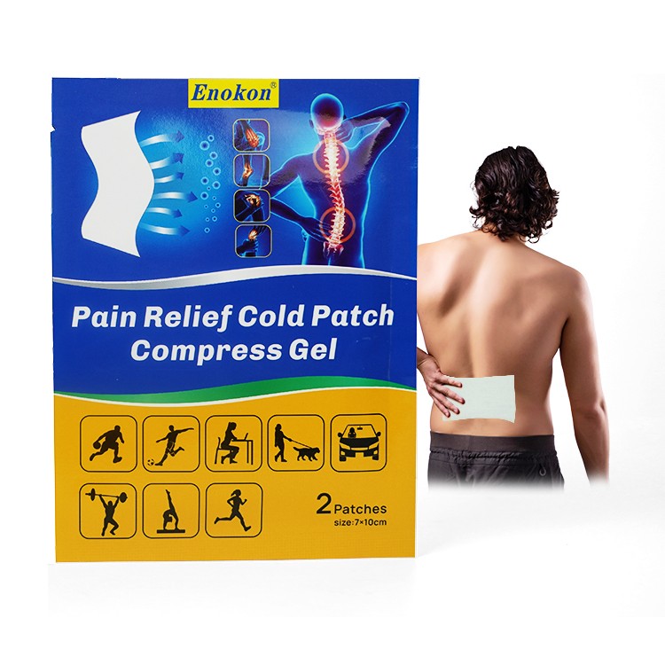 Pain relief gel cold compress patch