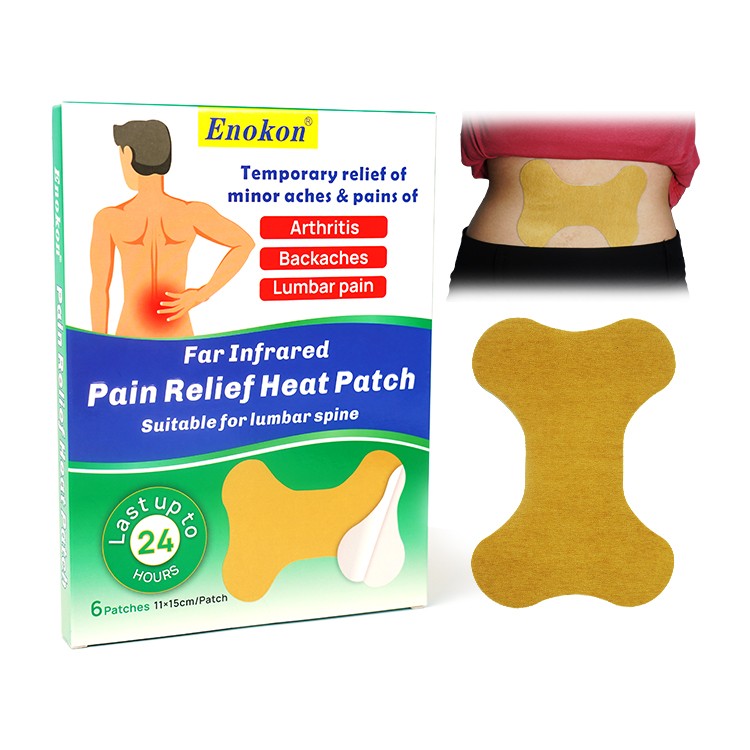 Lumbar pain relief patch