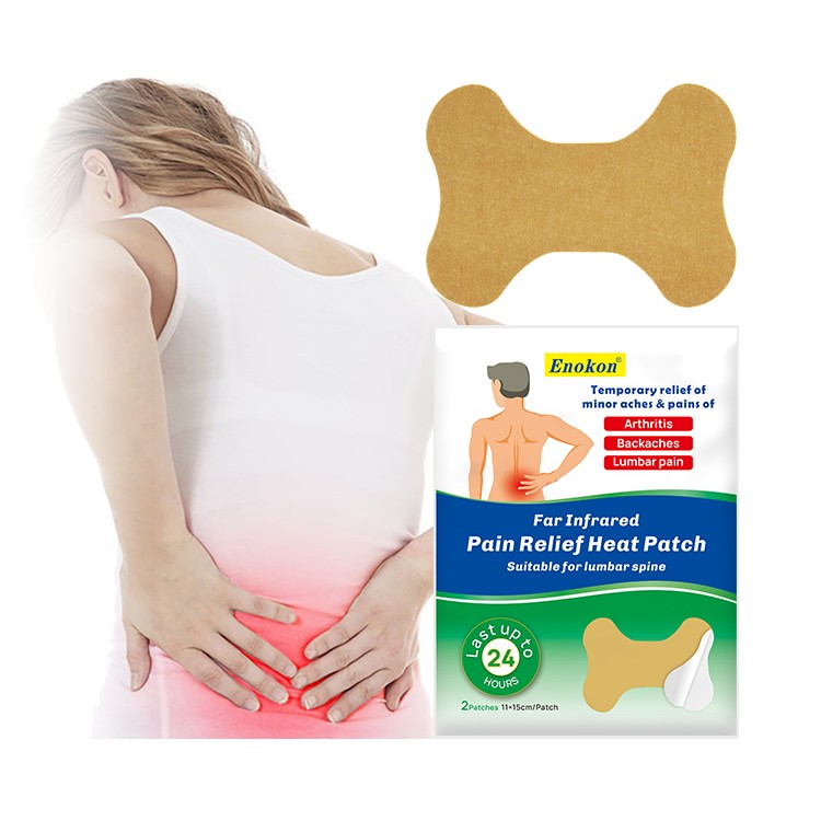 Lumbar pain relief patch