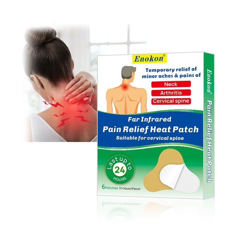 Neck pain relief patch